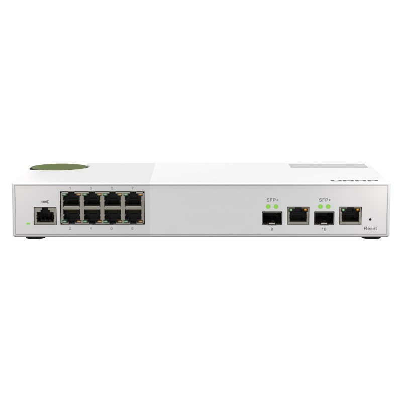 QNAP QSW-M2108-2C switch Gestionado L2 Gris