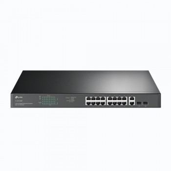 TP-LINK TL-SG1218MP switch Fast Ethernet (10 100) Energía sobre Ethernet (PoE) Negro