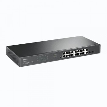 TP-LINK TL-SG1218MP switch Fast Ethernet (10 100) Energía sobre Ethernet (PoE) Negro