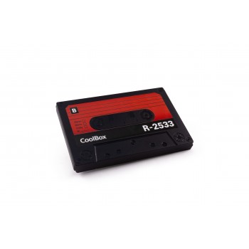 CoolBox SlimChase R-2533 Carcasa de disco duro SSD Negro, Rojo 2.5" USB3.0 2533-R