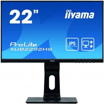 iiyama ProLite XUB2292HS-B1 - 21.5" Full HD - LED - Negro - 75Hz