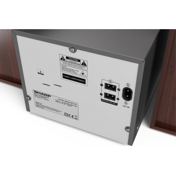 Sharp XL-B512(BR) - 45 W Marrón