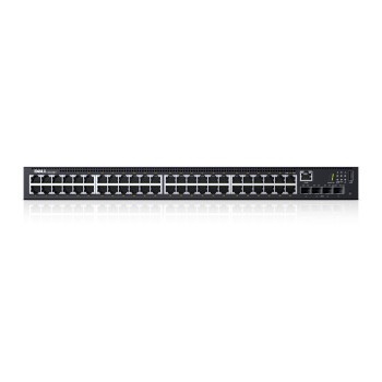 DELL N1548P Gestionado L3 Gigabit Ethernet (10 100 1000) Energía sobre Ethernet (PoE) 1U Negro 210-AEWB