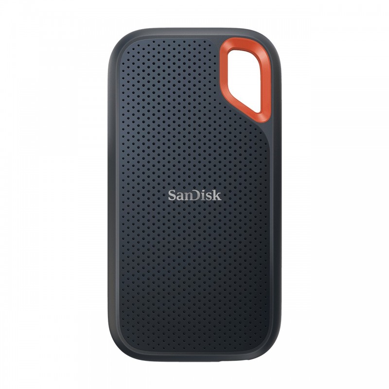 SanDisk Extreme Portable - 4TB - USB Type-C - Negro, Naranja SDSSDE61-4T00-G25