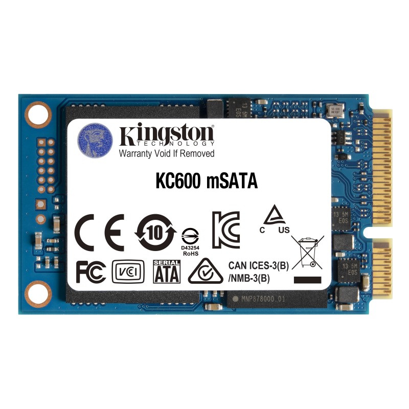 Kingston Technology KC600 - 1024GB mSATA 3D TLC  SKC600MS 1024G