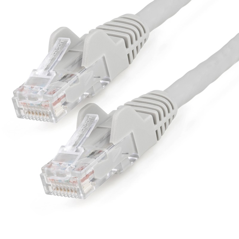 StarTech.com N6LPATCH1MGR cable de red Gris 1 m Cat6 U UTP (UTP)