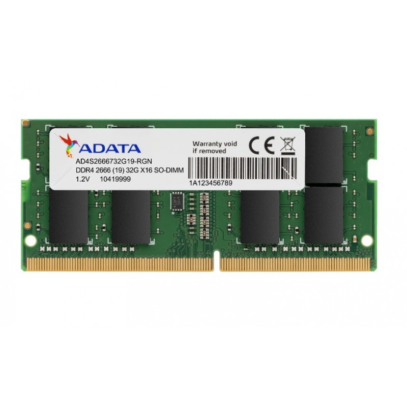 ADATA 8GB DDR4 2666 MHz AD4S26668G19-SGN