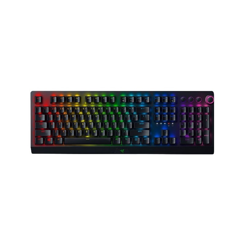 Razer BlackWidow V3 Pro teclado QWERTY Inglés de EE. UU. Negro (Yellow Switch) RZ03-03531700-R3M1
