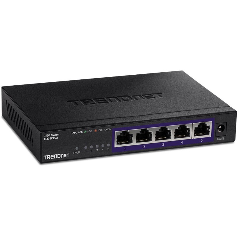 Trendnet TEG-S380 switch No administrado Gigabit Ethernet (10 100 1000) Negro