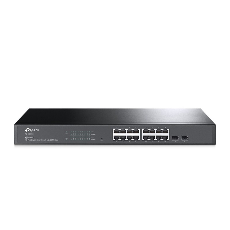 TP-LINK TL-SG2218 switch Gestionado L2 L2+ Gigabit Ethernet (10 100 1000) Negro