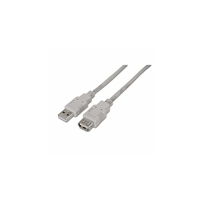 AISENS A101-0013 cable USB 1,8 m USB 2.0 USB A Beige
