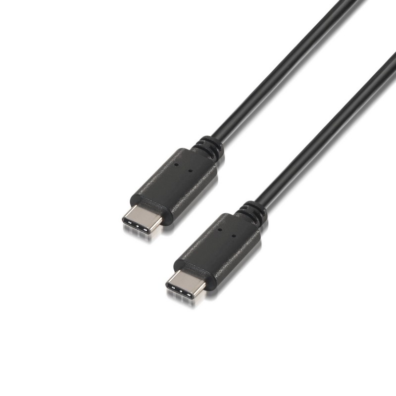 AISENS A107-0058 cable USB 3 m USB 2.0 USB C Negro