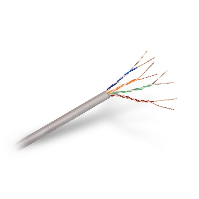 AISENS A133-0208 cable de red Gris 100 m Cat5e U UTP (UTP)
