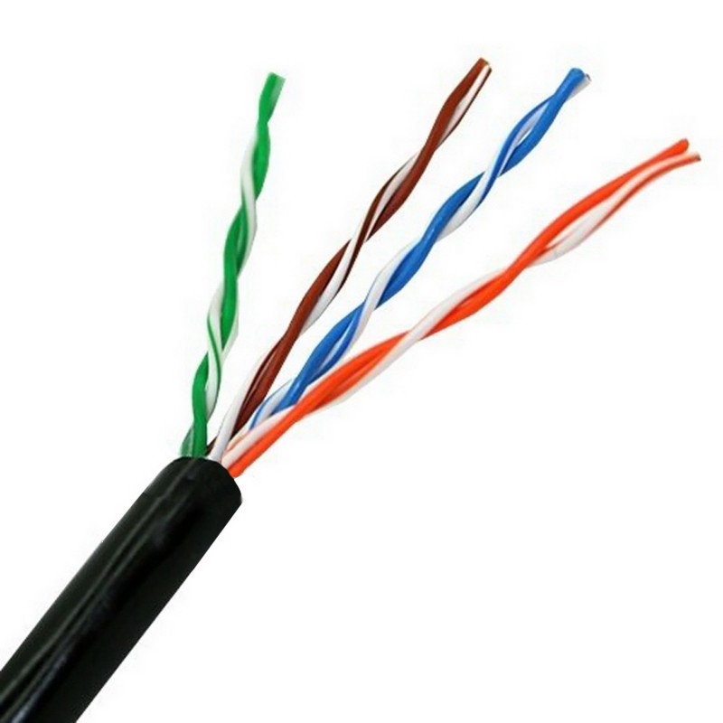 AISENS A133-0213 cable de red Negro 305 m Cat5e U UTP (UTP)