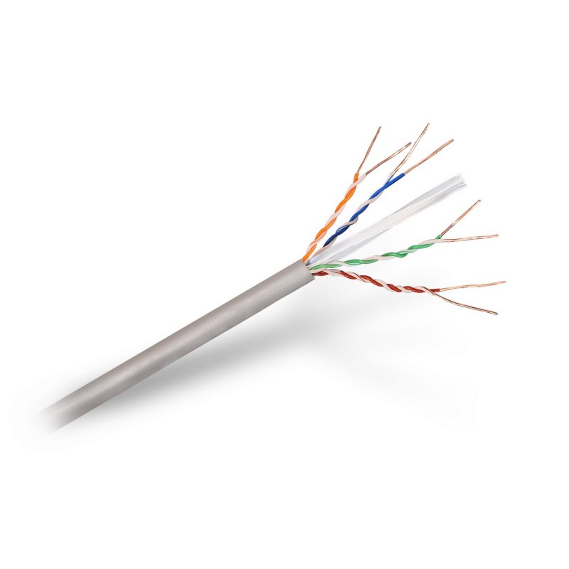 AISENS A135-0261 cable de red Gris 100 m Cat6 U UTP (UTP)
