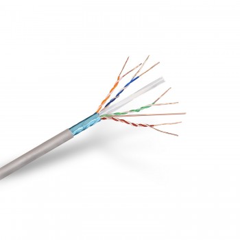 AISENS A136-0281 cable de red Gris 100 m Cat6 F UTP (FTP)