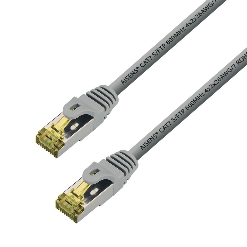 AISENS A146-0334 cable de red Gris 1 m Cat7 S FTP (S-STP)