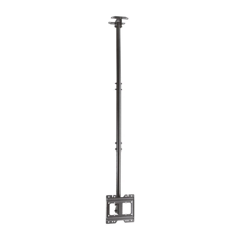 AISENS Soporte de techo giratorio, inclinable, extensible para monitor TV 50kg de 23”-43”, Negro CT43TSE-053