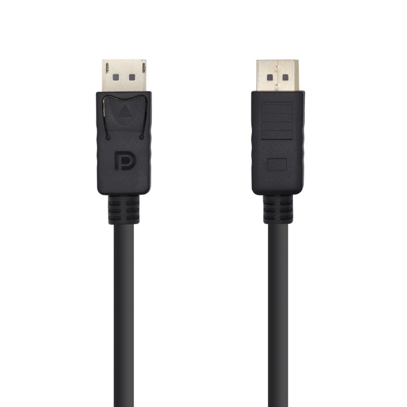 AISENS Cable Displayport V1.2 4K@60HZ, DP M-DP M, Negro, 10m A124-0388