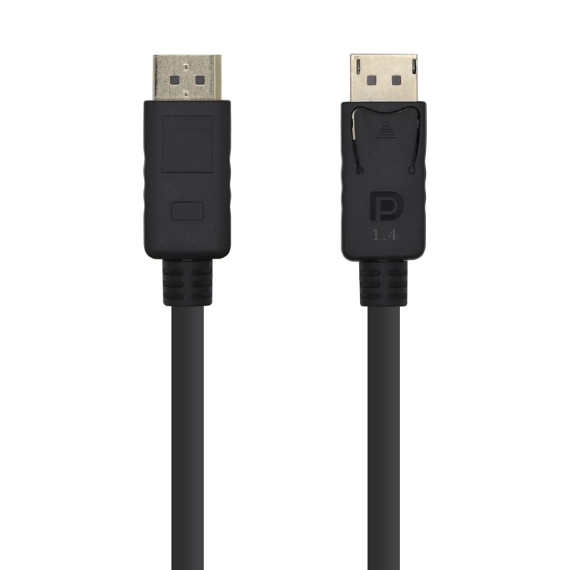 AISENS Cable Displayport V1.4 8K@60HZ, DP M-DP M, Negro, 2.0m A149-0390