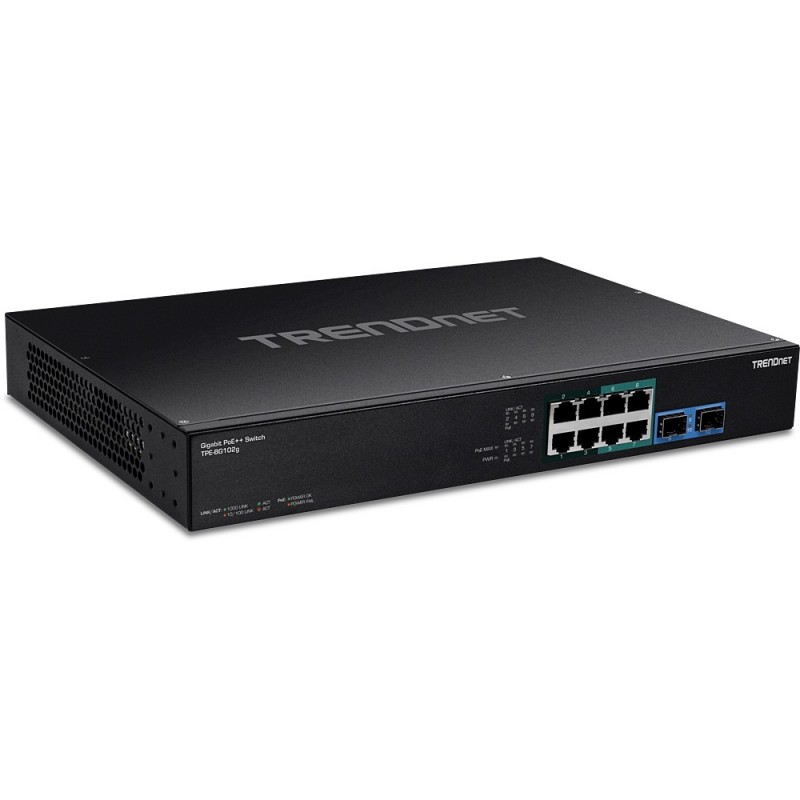 Trendnet TPE-BG102G switch No administrado Gigabit Ethernet (10 100 1000) Energía sobre Ethernet (Po