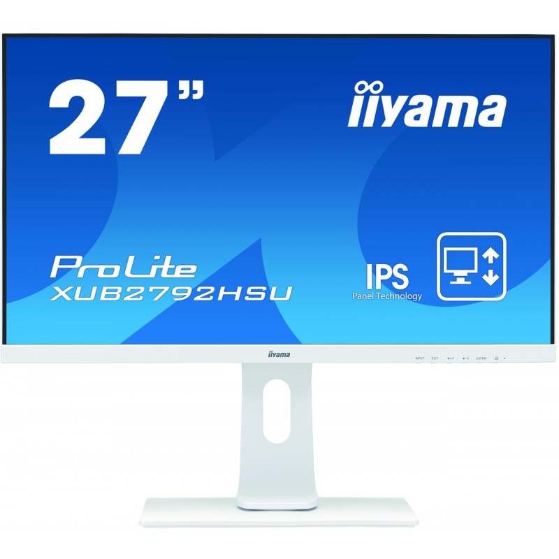 iiyama ProLite XUB2792HSU-W1 - 27" Full HD - LED - Blanco - 75Hz