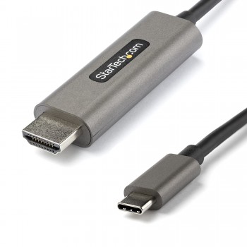 StarTech.com Cable 2m USB C a HDMI 4K de 60Hz con HDR10 - Adaptador de Vídeo USB Tipo C a HDMI 2.0b  CDP2HDMM2MH