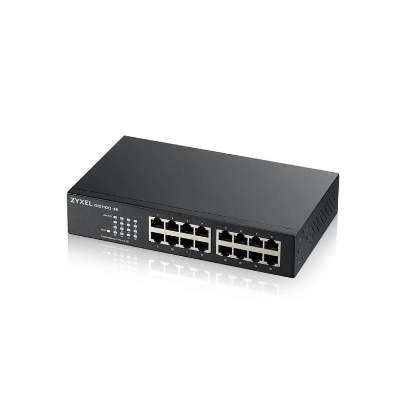 Zyxel GS1100-16 No administrado Gigabit Ethernet (10 100 1000) GS1100-16-EU0103F