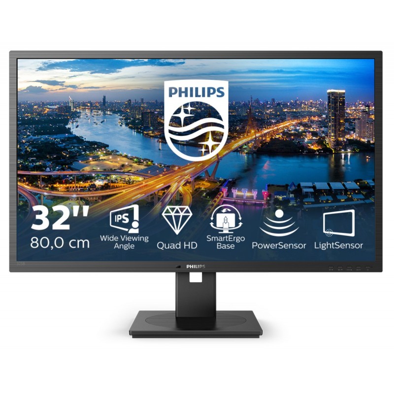 Philips B Line 325B1L 00 - 31.5" 2K Ultra HD - LCD - Negro - 75Hz