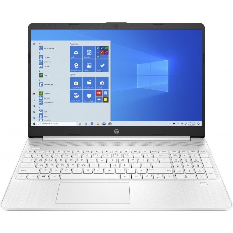 HP 15s-eq1006ns Plata - 15.6" - AMD Ryzen 3 - 8GB - 256GB SSD - W10 Home S 157W3EA