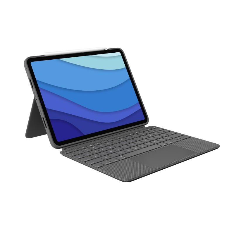 Logitech Combo Touch Gris Smart Connector QWERTY Español 920-010145