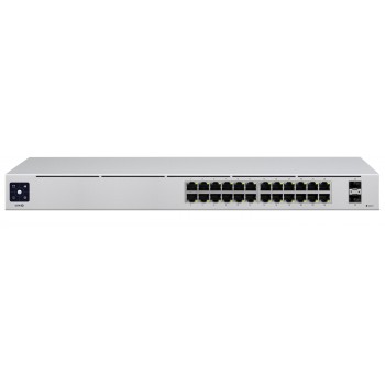 Ubiquiti Networks UniFi USW-24 switch Gestionado L2 Gigabit Ethernet (10 100 1000) Plata