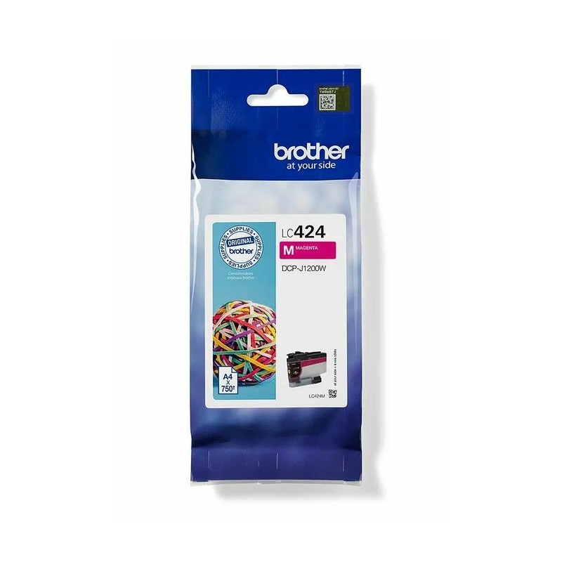 Brother LC-424M Original Magenta Para DCP-J1200W LC424M