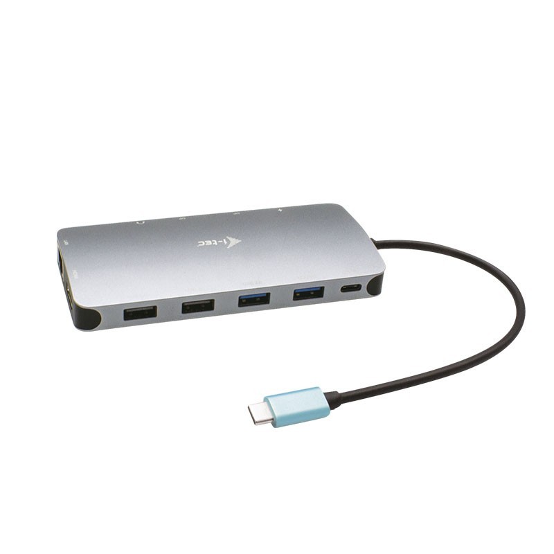 i-tec Metal USB-C Nano 3x Display Docking Station + Power Delivery 100 W C31NANODOCKPROPD