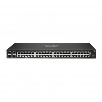 Aruba 6100 48G 4SFP+ Gestionado L3 Gigabit Ethernet (10 100 1000) 1U Negro JL676AABB