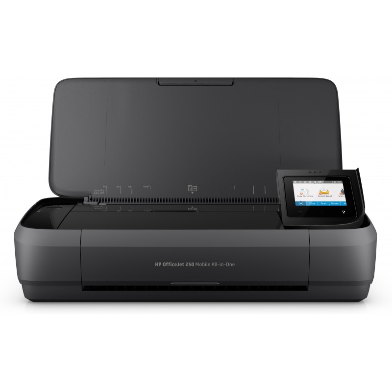 (Reacondicionado) HP OfficeJet Impresora multifunción portátil OfficeJet 250, Inyección de tinta tér CZ992A