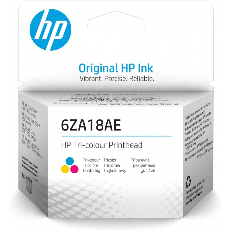 HP 6ZA18AE Cabeza de impresora - Inyección de tinta térmica