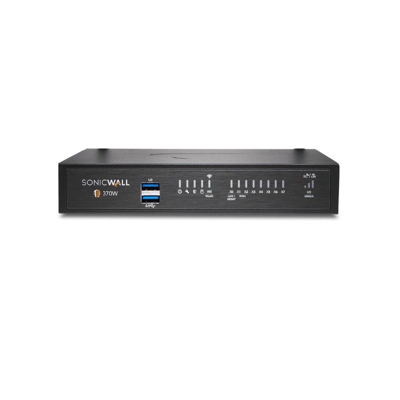 SonicWall TZ370 cortafuegos (hardware) 3000 Mbit s 02-SSC-6443