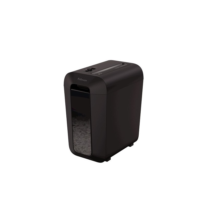 Fellowes LX65 triturador de papel Corte cruzado 4 cm Negro 4400701