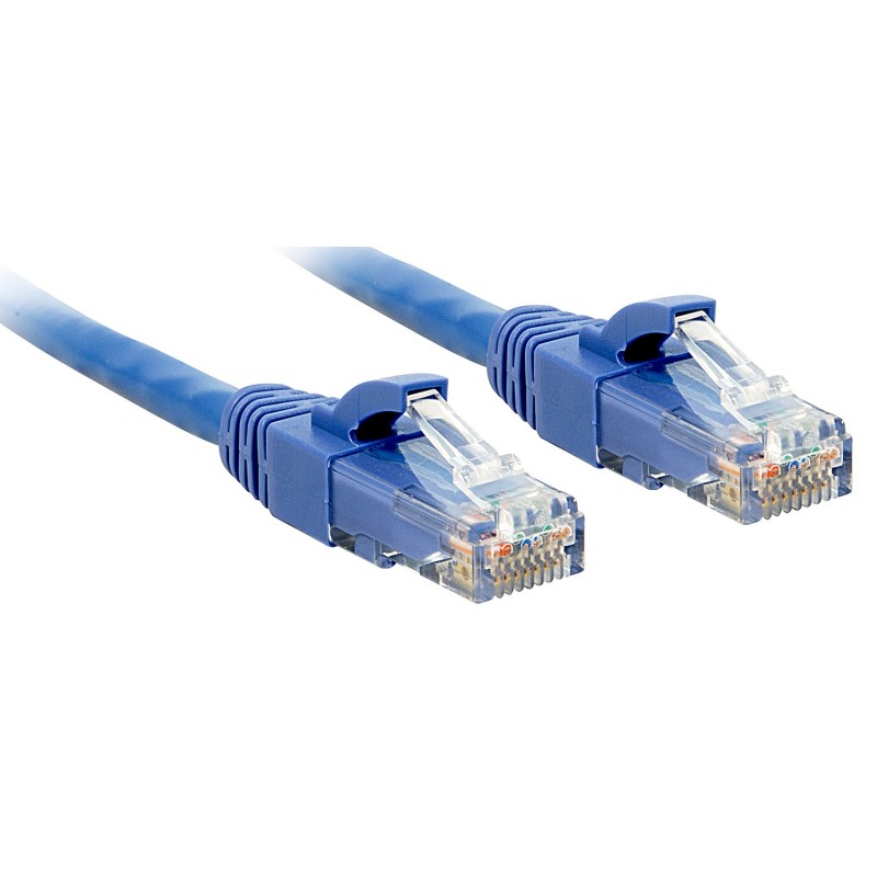Lindy 48017 cable de red Azul 1 m Cat6 U UTP (UTP)