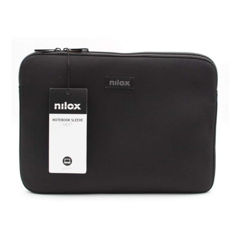Nilox Sleeve Funda  para portátil de 14 - 14.1" - Negro NXF1401