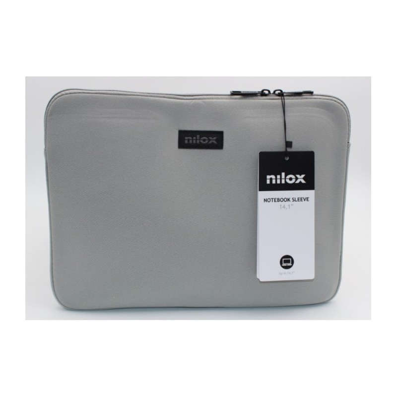 Nilox Sleeve Funda para portátil de 14 - 14.1" - Gris NXF1402