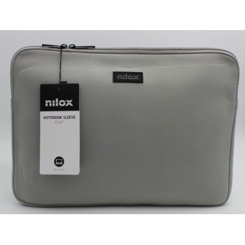 Nilox Sleeve Funda para portátil de 15 - 15.6" - Gris NXF1502