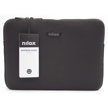 Nilox Sleeve Funda para portátil de 13 - 13.3" - Negro NXF1301