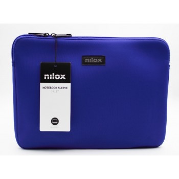 Nilox Sleeve Funda para portátil de 14 - 14.1" - Azul  NXF1403