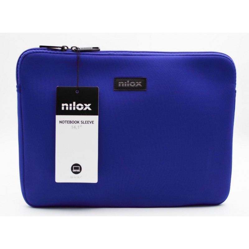 Nilox Sleeve Funda para portátil de 14 - 14.1" - Azul  NXF1403