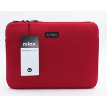 Nilox Sleeve Funda para portátil de 14 - 14.1" - Rojo NXF1404
