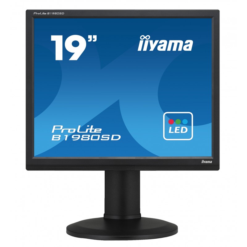 iiyama ProLite B1980SD - 19"- LED - Negro - Hz B1980SD-B1