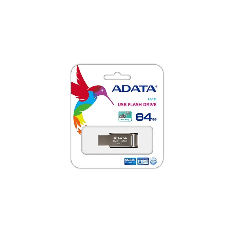 ADATA USB 64GB 3.0 64GB - USB Type-A - Gris AUV131-64G-RGY