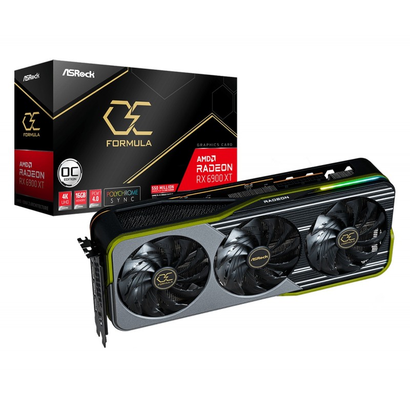 Asrock Radeon RX 6900 XT OC Formula AMD 16 GB GDDR6 90-GA2JZZ-00UANF
